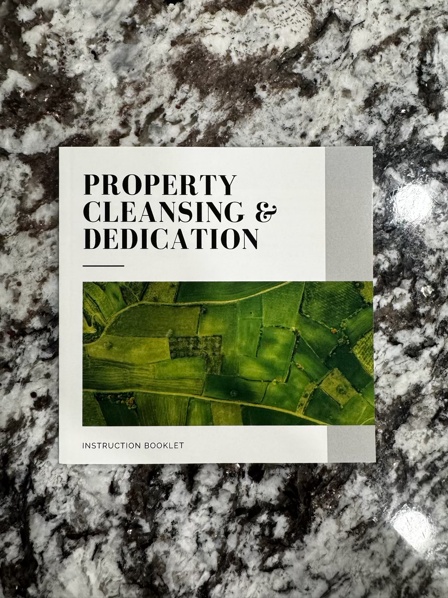 Property Cleansing & Dedication booklet cover